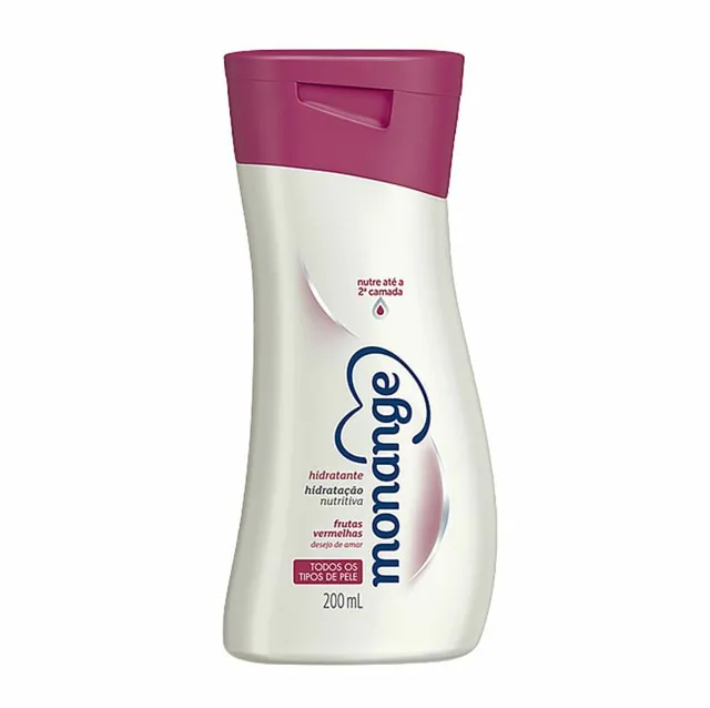 Hidratante Monange 200ml Frutas Vermelhas