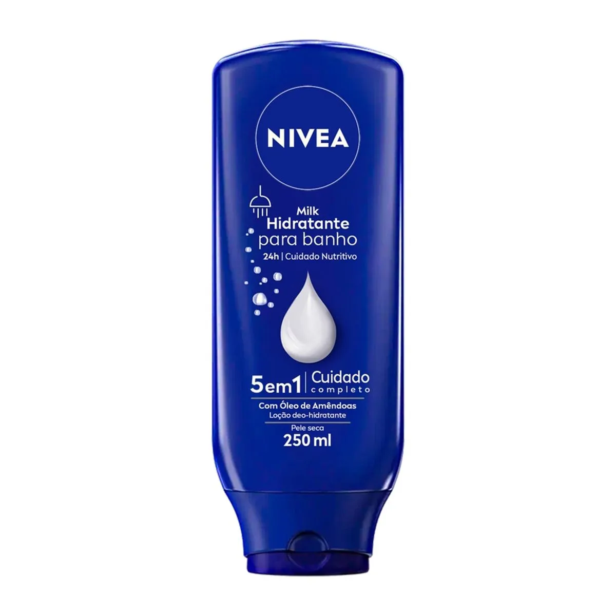 Hidratante Para Banho Nivea Milk Com 250Ml
