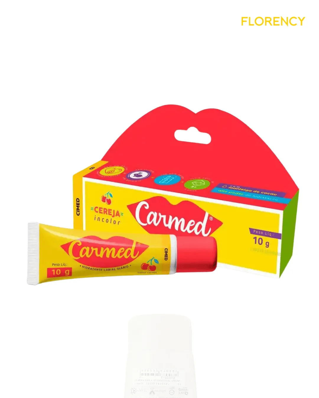 Hidratante Labial Carmed 10g Cereja