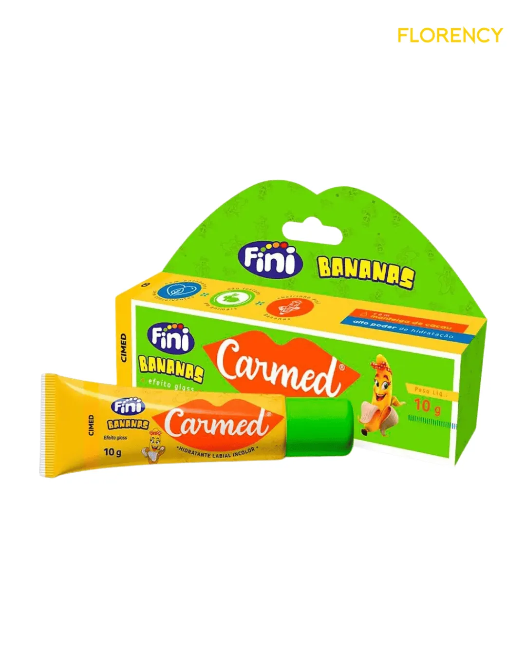 Hidratante Labial Carmed Fini Banana 10g