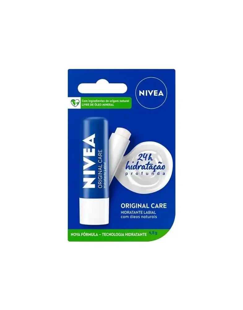 Hidratante Labial Nivea Original 4,8g