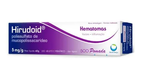 Hirudoid 500 Polissulfato de Mucopolissacarídeo Pomada 40g