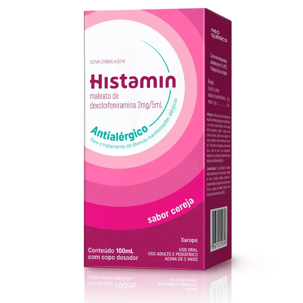 Histamin 2Mg/5 Ml Xarope 100 Ml
