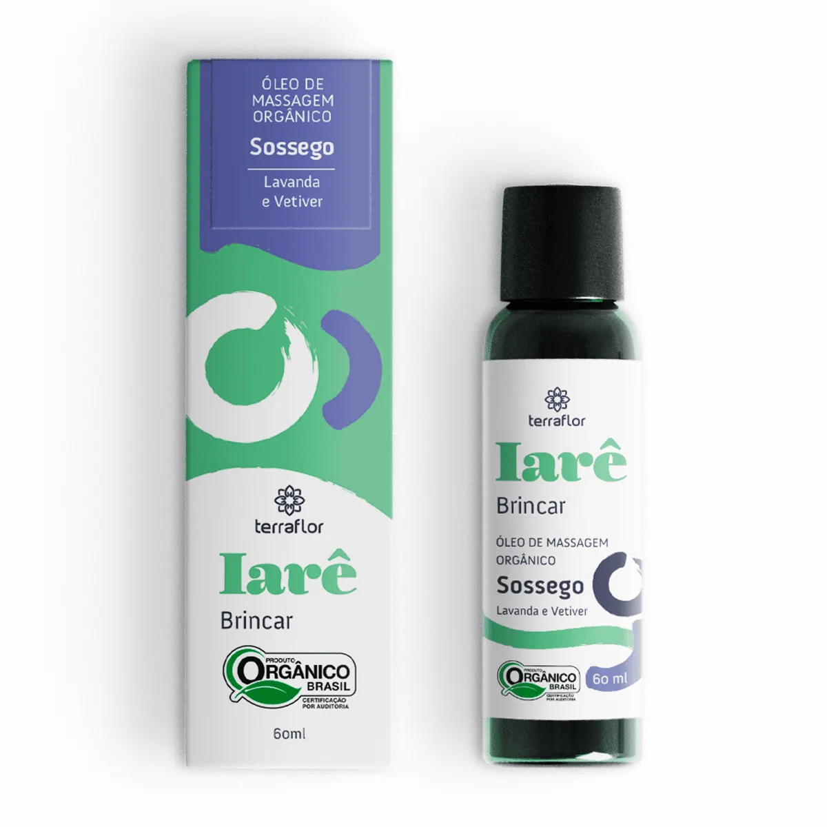 Óleo de Massagem Sossego (Orgânico) - Terra Flor - Frasco com 60ml