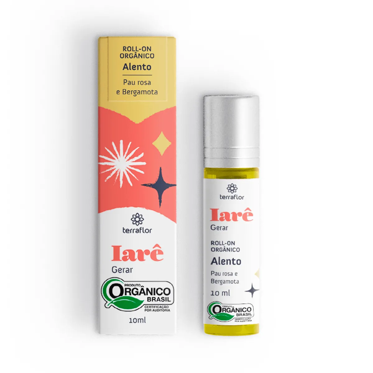 Roll-on Alento (Orgânico) - Terra Flor - Frasco com 10ml