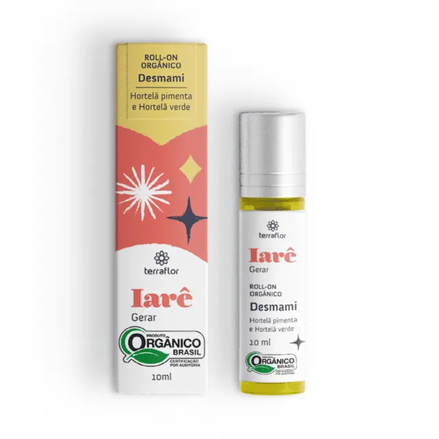 Roll-on Desmami (Orgânico) - Terra Flor - Frasco com 10ml