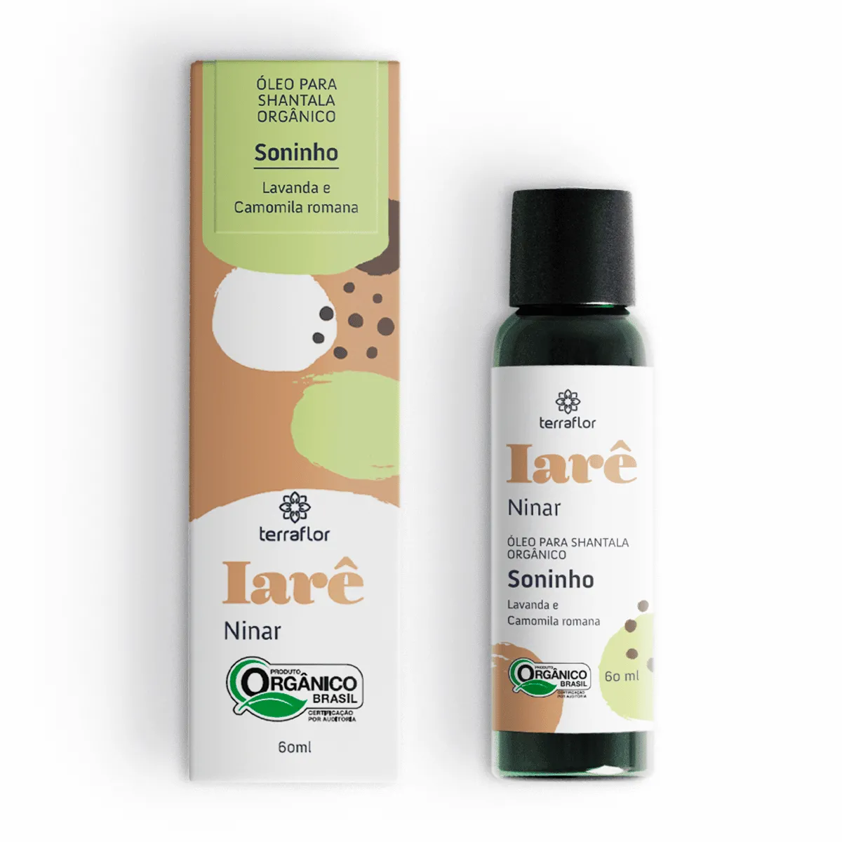 Óleo Para Shantala Soninho (Orgânico) - Terra Flor - Frasco com 60ml