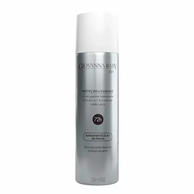 Desodorante Giovanna Baby Silver Aerosol 150ml