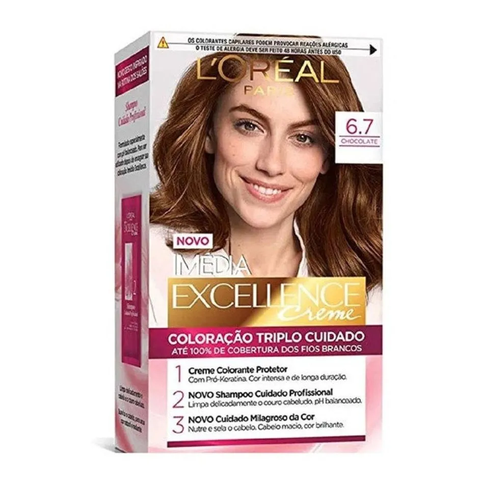Imédia Coloração Excellence Chocolate Puro 6.7