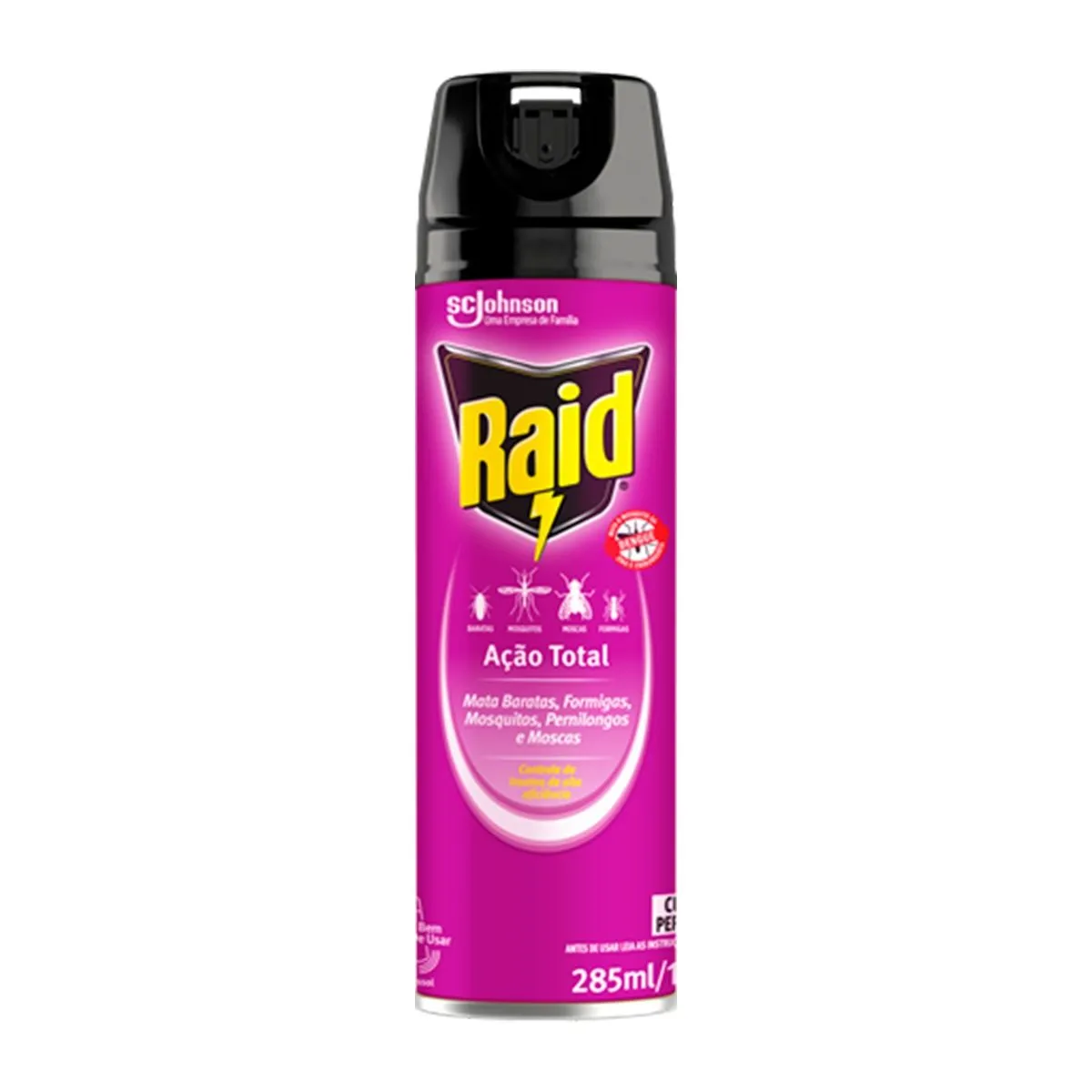 Inseticida Raid Ação Total Aerosol 250ml