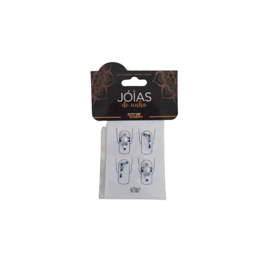 Jóia Para Unhas Artistica Arte Sedução