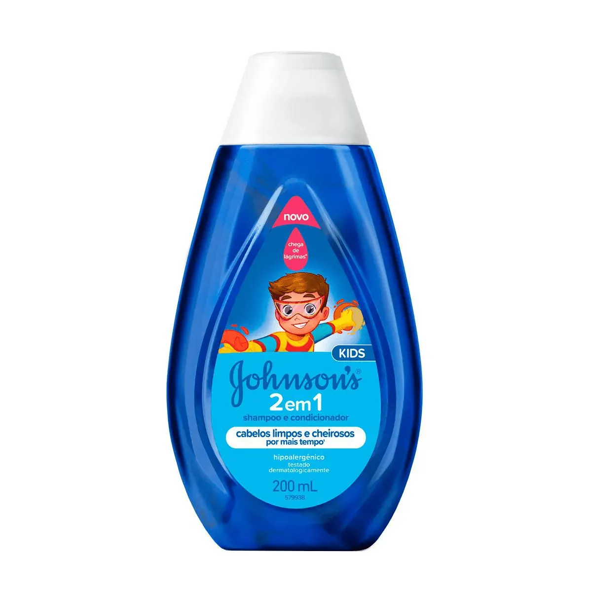 Johnsons Kids Shampoo e Condicionador 2 em 1 200ml