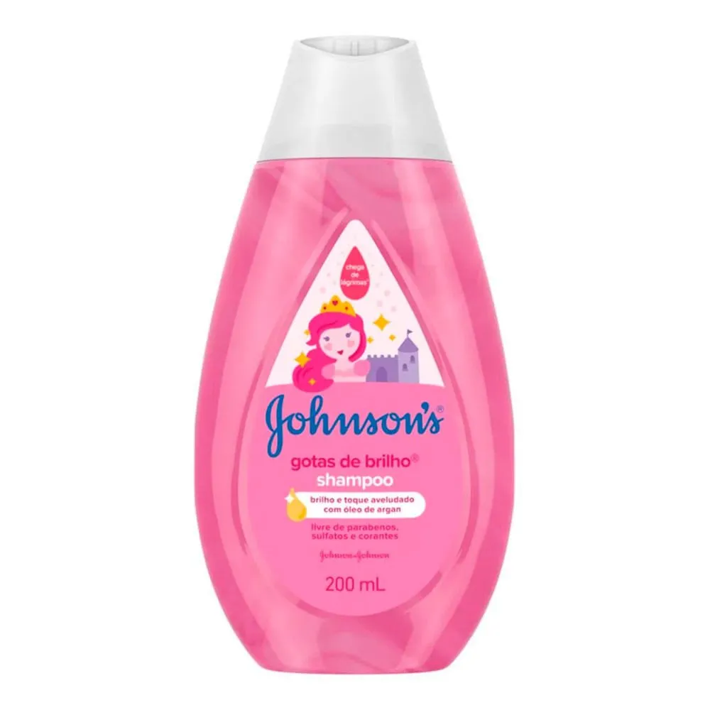 Johnsons Shampoo Gotas de Brilho 200ml