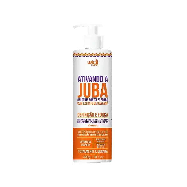 Ativando juba gelatina fortalecedora 300g - Widi Care