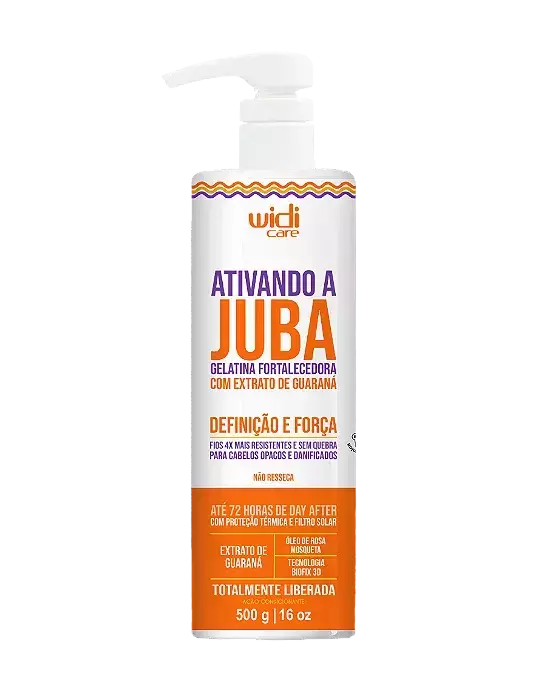 Ativando juba gelatina fortalecedora 500g - Widi Care
