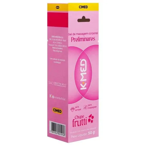 K-med Preliminares Chupe Frutti Gel De Massagem 50g