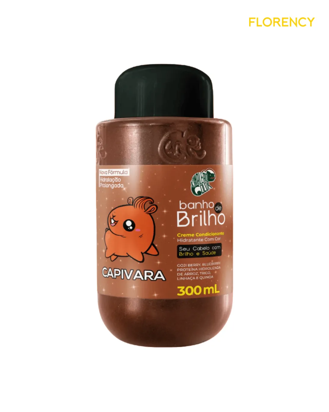 Kamaleão Capivara Banho de Brilho 300ml