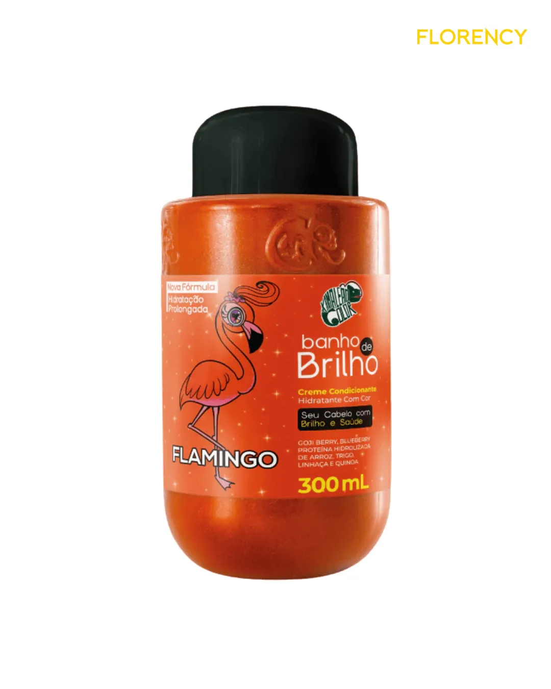 Kamaleão Flamingo Banho de Brilho 300ml