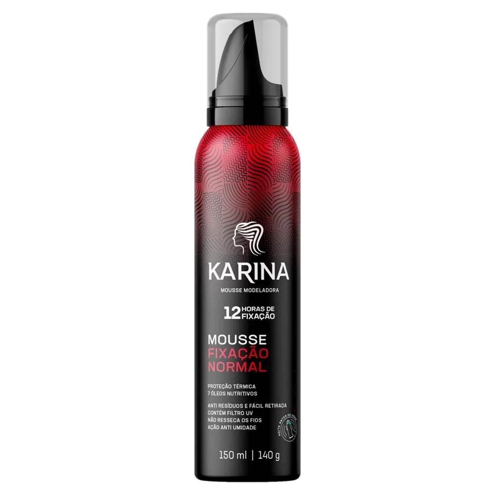 Karina Mousse Fixação Normal 150ml
