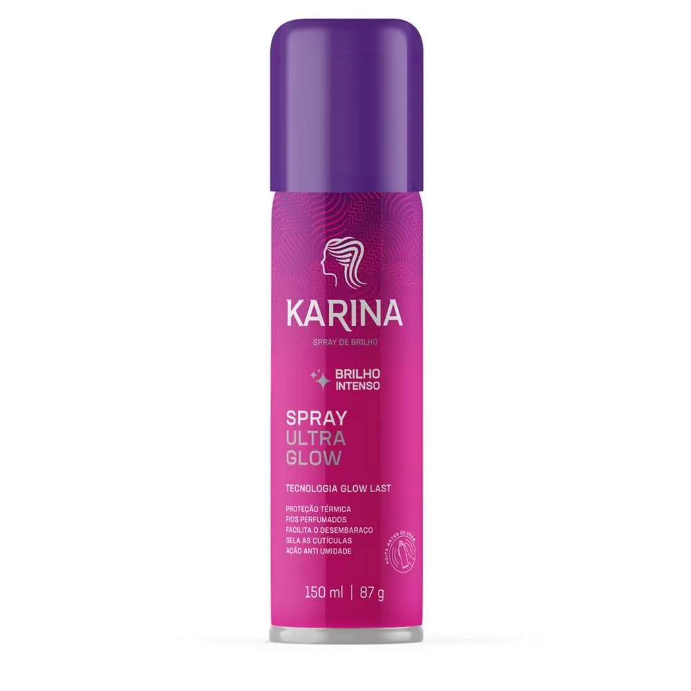 Karina Spray Ultra Glow Brilho Intenso 150ml
