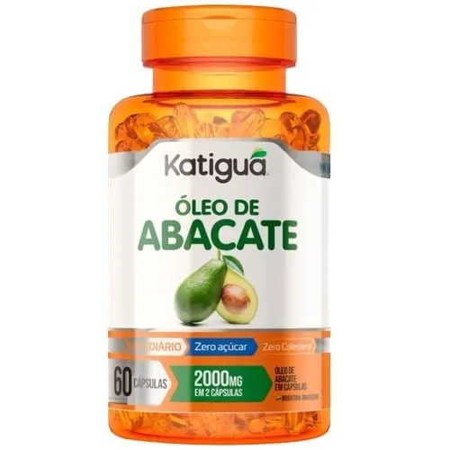 Katiguá Óleo de Abacate com 60 Cápsulas