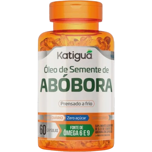Katiguá Semente de Abóbora com 60 Cápsulas