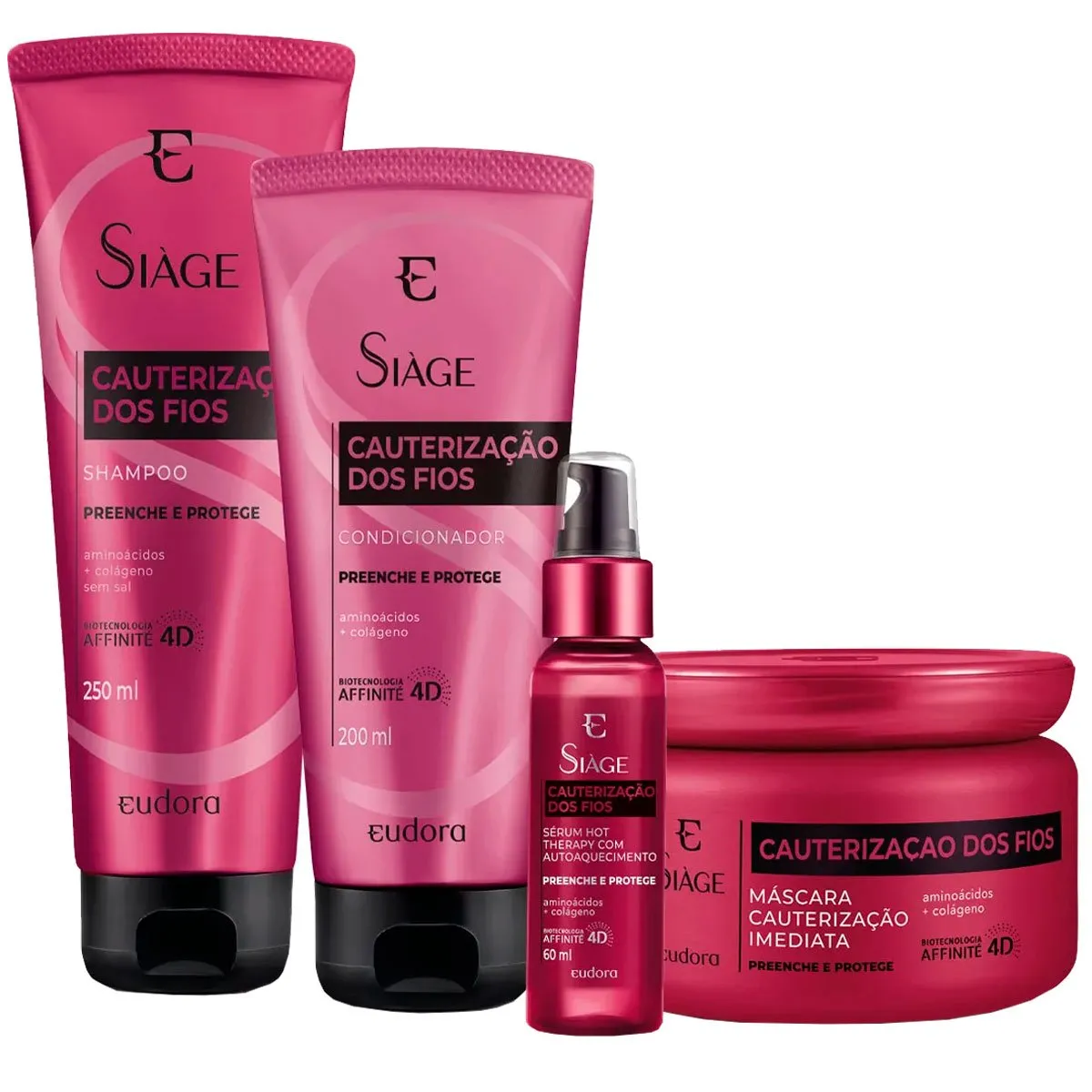 Kit Completo Siàge Cauterização dos Fios Eudora