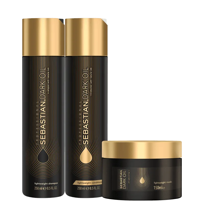 Sebastian Dark Oil Sh 250ml + Cond 250ml + Masc 150ml