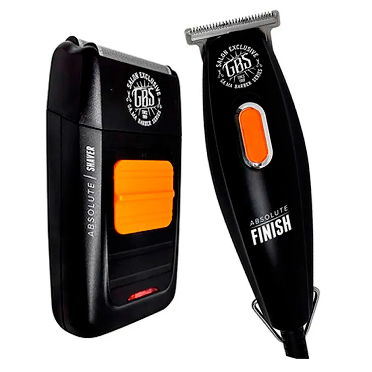 Kit Máquina De Acabamento GBS Shaver + Acabamento GBS Finish Bivolt