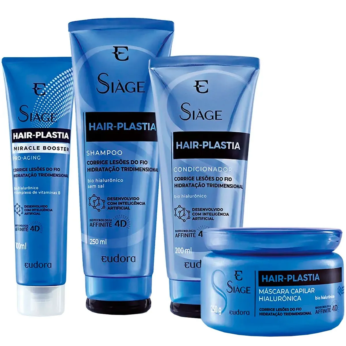 Kit Tratamento Completo Siàge Hair-Plastia Eudora