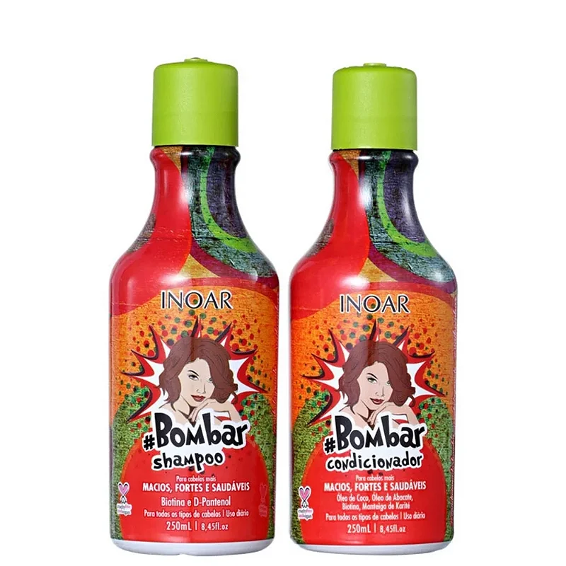 Kit Inoar #Bombar Shampoo 250ml + Condicionador 250ml
