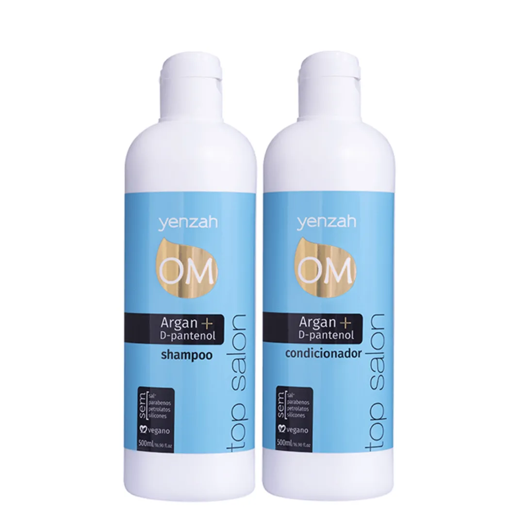 Yenzah OM Top Salon Kit Shamp + Cond 500ml | Compre na Linda