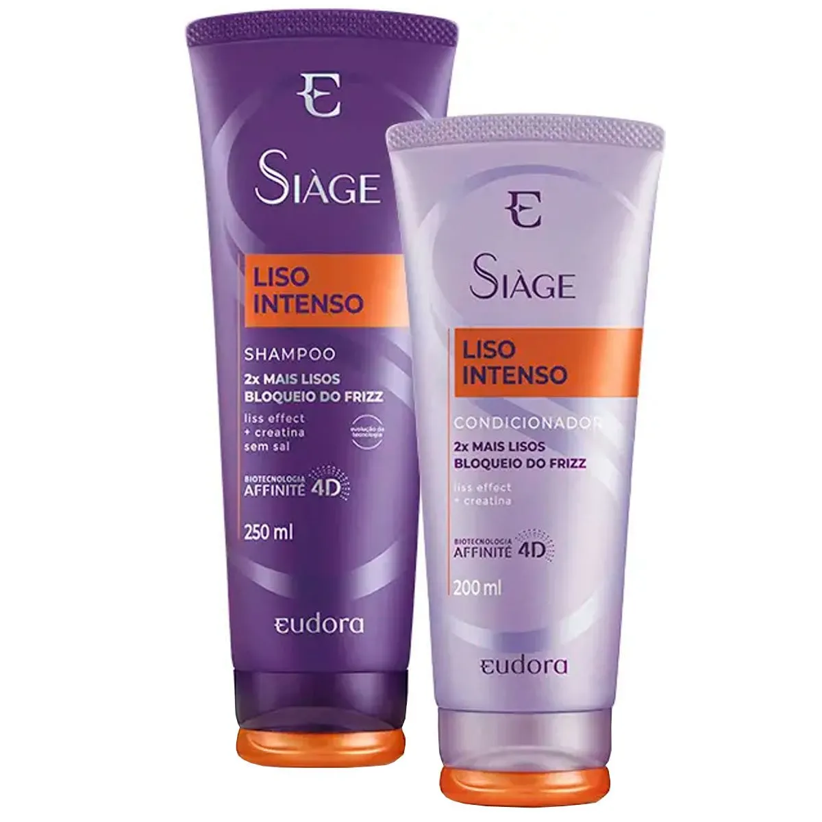 Kit Siàge Liso Intenso Shampoo + Condicionador Eudora