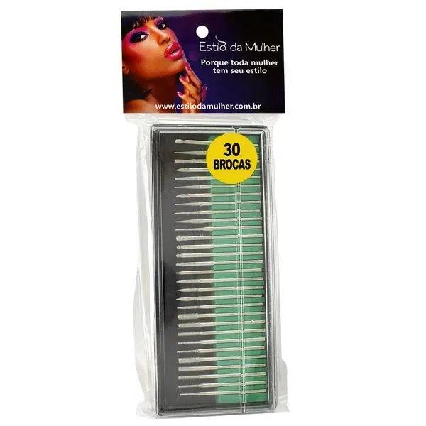 Kit 30 Brocas Estilo da Mulher