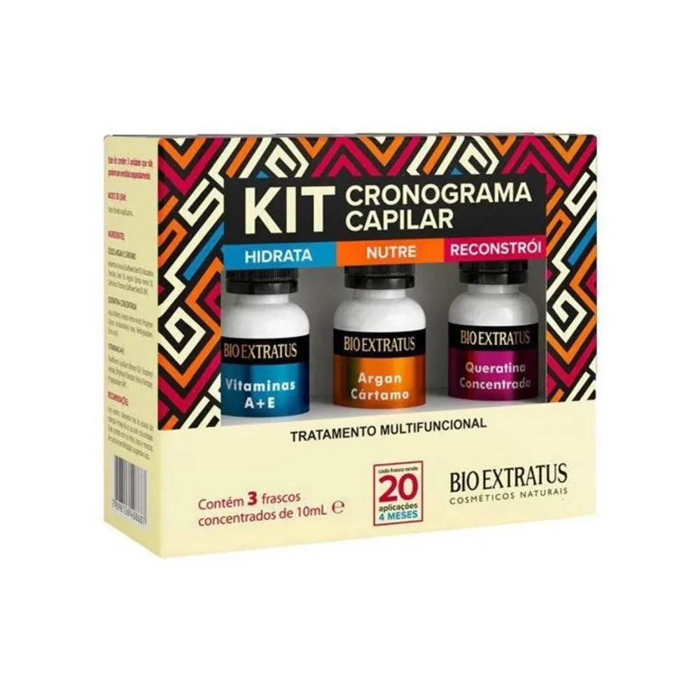 Kit Bio Extratus Multi Cronograma Capilar