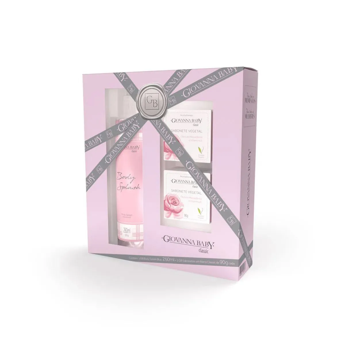 Kit Giovanna Baby Body Splash e Sabonetes