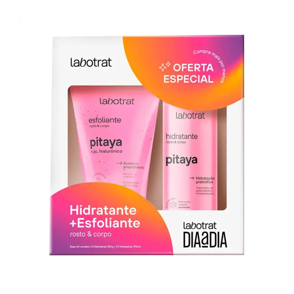 Kit Labotrat Esfoliante 150g + Hidratante Pitaya 190ml