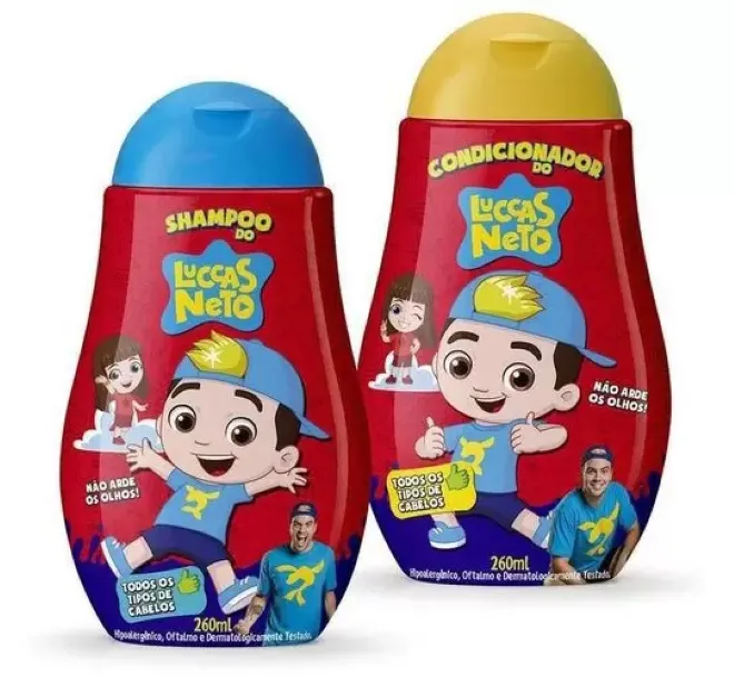 Kit Luccas Neto Shampoo + Condicionador