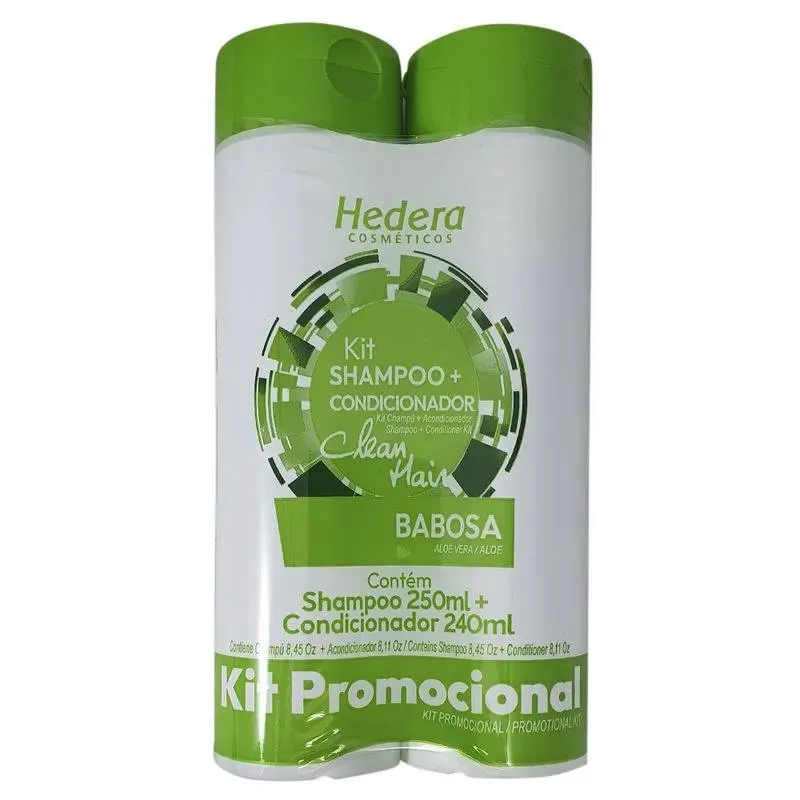 Kit Shampoo + Condicionador Hedera Babosa