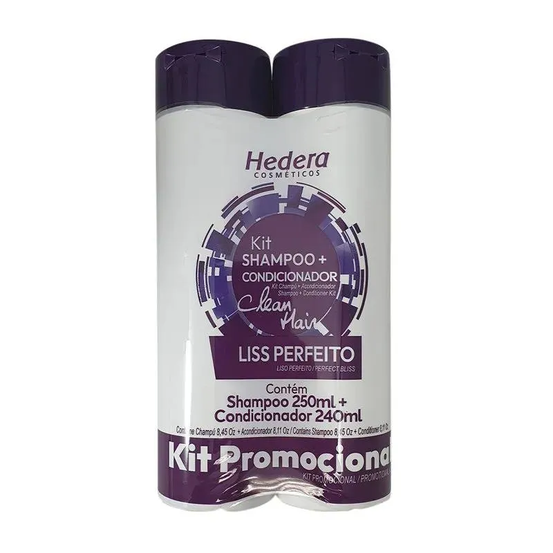 Kit Shampoo + Condicionador Hedera Liss Perfeito