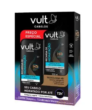 Kit Shampoo + Condicionador Vult Hidrataçao