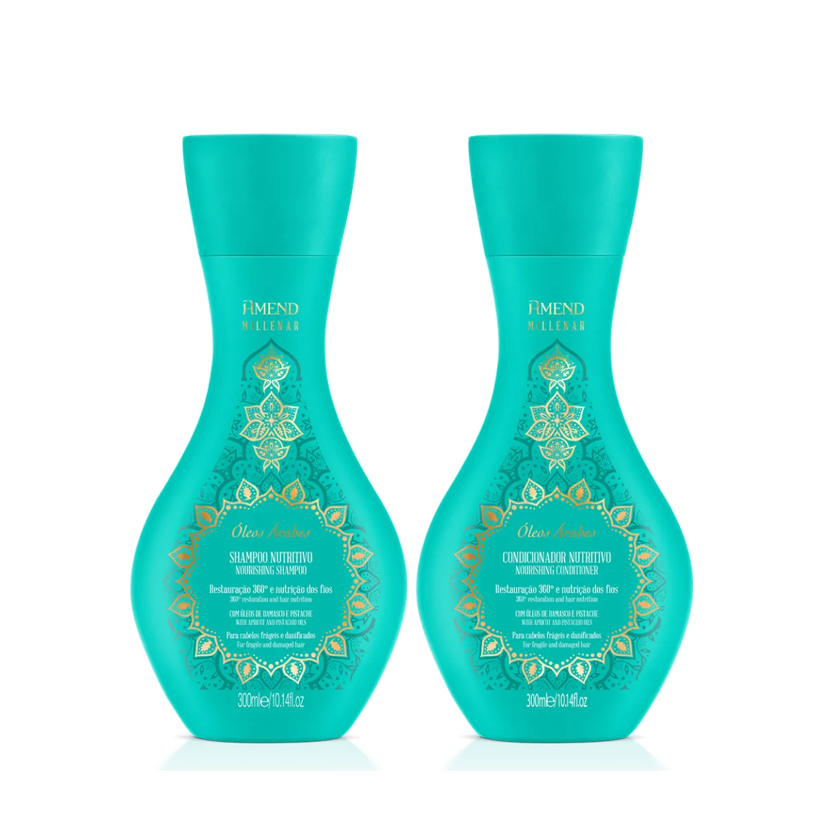 Amend Millenar Óleos Árabes Sh 250ml + Cond 250ml | By Linda