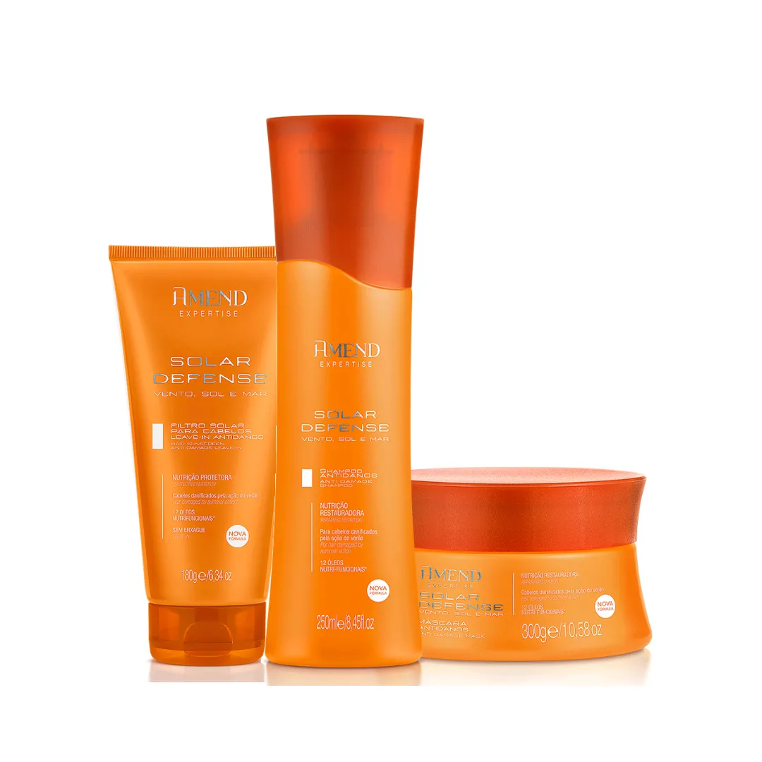 Amend Expertise Solar Defense Sh + Masc + Leave-in