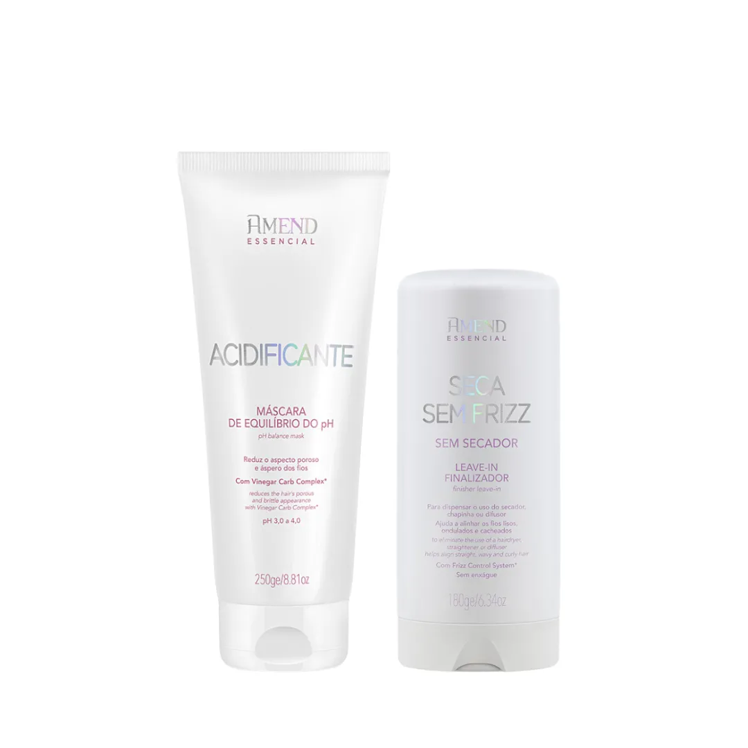 Amend Essencial Leave-in Seca sem Frizz + Acidificante