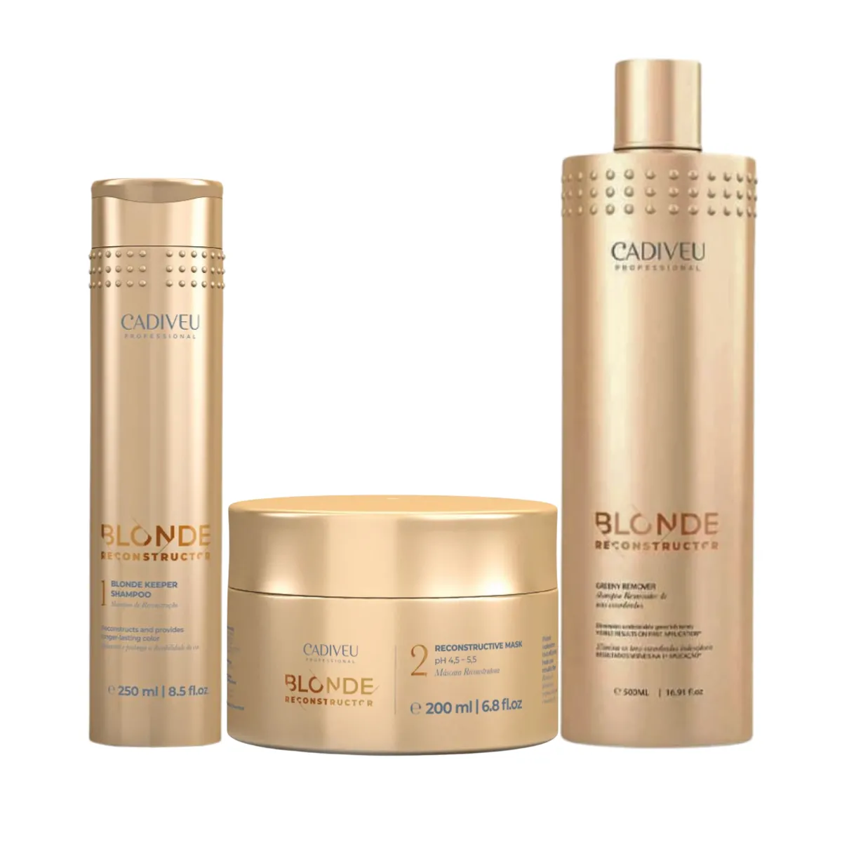 Cadiveu Blonde Duo Reconstrutora + Grenny Remover