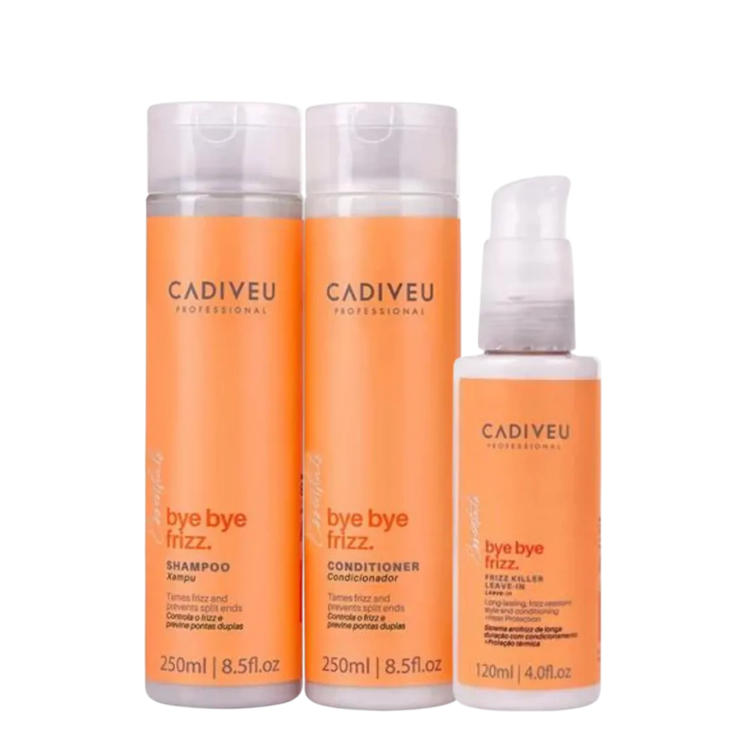 Cadiveu Bye Bye Frizz Sh + Cond + Leave-in Frizz Killer