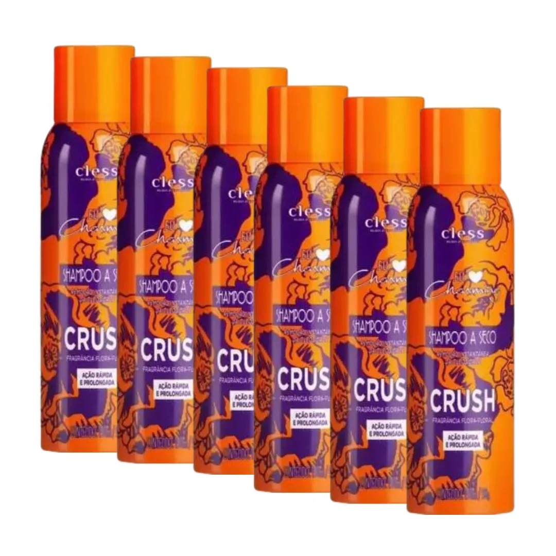 Cless Charming Crush Shampoo a Seco 150ml - 06 Unidades