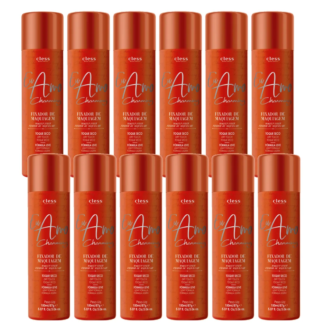 Cless Charming Fixador de Maquiagem 150ml - 12 Unidades