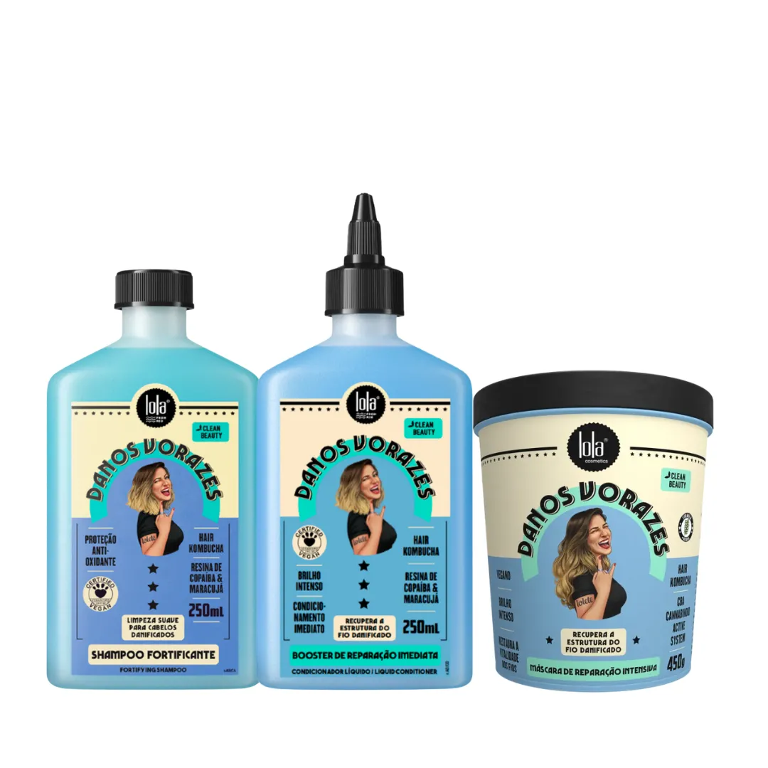 Lola Danos Vorazes Sh + Masc + Booster Reparação | ByLinda