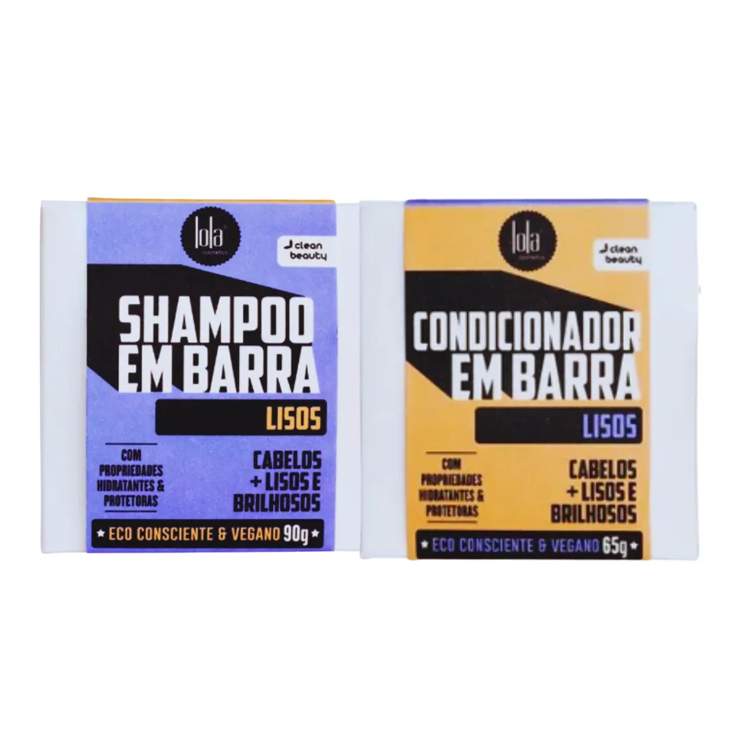 Lola Em Barra Lisos Sh 90g + Cond 65g |ByLinda